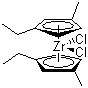 CAS # 73364-11-1, Bis(1-ethyl-3-methylcyclopentadienyl)zirconium dichloride