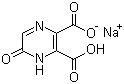 CAS # 73403-49-3, 6-Oxo-1,6-dihydropyrazine-2,3-dicarboxylic acid monosodium salt