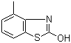 structure of CAS# 73443-84-2, 2-羟基-4-甲基苯并噻唑