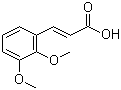 CAS # 7345-82-6, trans-2,3-Dimethoxycinnamic acid, 2,3-Dimethoxycinnamic acid