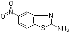 structure of CAS# 73458-39-6, 2-氨基-5-硝基苯并噻唑