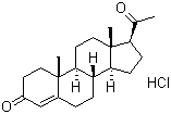 CAS 登录号：73489-90-4, 孕甾-4-烯-3,20-二酮盐酸盐