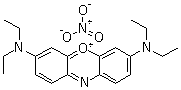 CAS # 73570-52-2, Basic Blue 3, 3,7-Bis(diethylamino)phenoxazin-5-ium nitrate