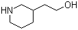 structure of CAS# 73579-06-3, 3-Piperidineethanol