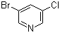 CAS # 73583-39-8, 3-Bromo-5-chloropyridine