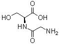 structure of CAS# 7361-43-5, 甘氨酰-L-丝氨酸