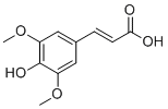 structure of CAS# 7362-37-0, Sinapic acid
