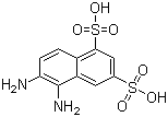 CAS 登录号：73692-57-6, 5,6-二氨基萘-1,3-二磺酸