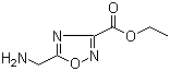 structure of CAS# 736926-14-0, 5-(Aminomethyl)-1,2,4-oxadiazole-3-carboxylic acid ethyl ester