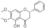 CAS # 73695-94-0, (2S)-2,3-Dihydro-5-hydroxy-6,7-dimethoxy-2-phenyl-4H-1-benzopyran-4-one, Onysilin