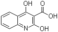 structure of CAS# 73776-24-6, 2,4-Dihydroxy-3-quinolinecarboxylic acid