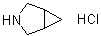 structure of CAS# 73799-64-1, 3-Azabicyclo[3.1.0]hexane hydrochloride