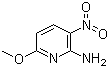 structure of CAS# 73896-36-3, 2-氨基-3-硝基-6-甲氧基吡啶