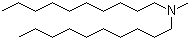 structure of CAS# 7396-58-9, N-Methyldidecylamine