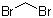 Dibromomethane molecular structure (CAS 74-95-3)