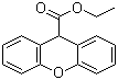 structure of CAS# 7401-03-8, 氧杂蒽-9-甲酸乙酯