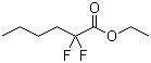 structure of CAS# 74106-81-3, Ethyl 2,2-difluorohexanoate