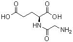 structure of CAS# 7412-78-4, Glycyl-L-glutamic acid