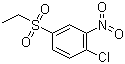 structure of CAS# 74159-80-1, 2-硝基-4-乙砜基氯苯