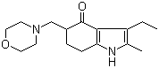 structure of CAS# 7416-34-4, Molindone