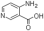 structure of CAS# 7418-65-7, 4-氨基烟酸