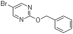 structure of CAS# 742058-39-5, 2-Benzyloxy-5-bromopyrimidine