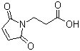 structure of CAS# 7423-55-4, 3-Maleimidopropionic acid