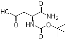 structure of CAS# 74244-17-0, N-叔丁氧基羰基异天冬氨酰胺