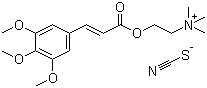 CAS 登录号：7431-77-8, 芥子碱硫氰酸盐