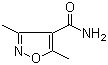 CAS # 74356-30-2, 3,5-Dimethyl-4-isoxazolecarboxamide