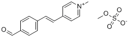 CAS # 74401-04-0, n-Methyl-4-(p-formylstyryl)pyridinium methylsulfate