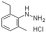 structure of CAS# 74404-33-4, (2-Ethyl-6-methylphenyl)hydrazine monohydrochloride