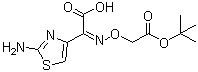 structure of CAS# 74440-02-1, (Z)-2-(2-氨基噻唑-4-基)-2-叔丁氧羰甲氧亚氨基乙酸