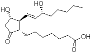 structure of CAS# 745-65-3, Prostaglandin E1