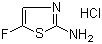 structure of CAS# 745053-64-9, 5-氟噻唑-2-胺盐酸盐