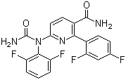 structure of CAS# 745833-23-2, VX 702