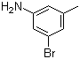 structure of CAS# 74586-53-1, 3-Bromo-5-methylaniline