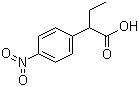 CAS 登录号：7463-53-8, 2-(4-硝基苯基)丁酸
