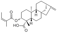 CAS 登录号：74635-61-3, 3alpha-当归酰基氧基-等效-贝壳杉-16-烯酸