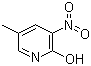 structure of CAS# 7464-14-4, 2-Hydroxy-5-methyl-3-nitropyridine