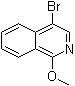 structure of CAS# 746668-73-5, 4-Bromo-1-methoxyisoquinoline