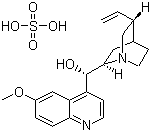 CAS # 747-45-5, Quinidine sulfate, Kinidin Duretter, Kinidin Durules, Kinilentin, Optochinidin, Quinidine bisulfate, Quinidine hydrogen sulfate