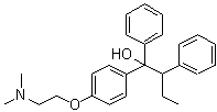 CAS 登录号：748-97-0, (±)-1,2-二苯基-1-[4-[2-(二甲基氨基)乙氧基]苯基]丁烷-1-醇