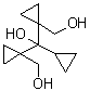 CAS # 74808-32-5, alpha-Cyclopropyl-alpha-[1-(hydroxymethyl)cyclopropyl]-1,1-cyclopropanedimethanol, NSC 348242