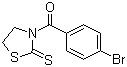 CAS # 74834-46-1, 3-(4-Bromobenzoyl)-2-thiazolidinethione, (4-Bromophenyl)(2-thioxo-3-thiazolidinyl)methanone