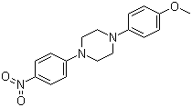 CAS # 74852-61-2, 1-(4-Methoxyphenyl)-4-(4-nitrophenyl)piperazine