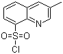structure of CAS# 74863-82-4, 3-甲基-8-喹啉磺酰氯