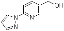 structure of CAS# 748796-38-5, (6-(1H-吡唑-1-基)吡啶-3-基)甲醇