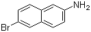 structure of CAS# 7499-66-3, 6-溴-2-氨基萘