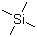 Tetramethylsilane molecular structure (CAS 75-76-3)
